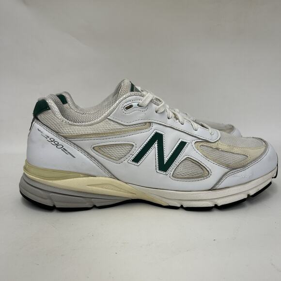 New Balance X Teddy Santis 990V4 “White Green” U990TC4 main image 6